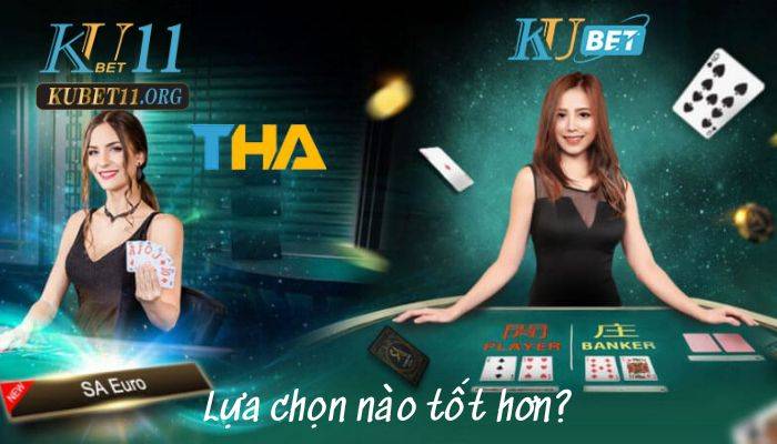 Lựa chọn nào tốt hơn giữa 2 nhà cái thabet và kubet